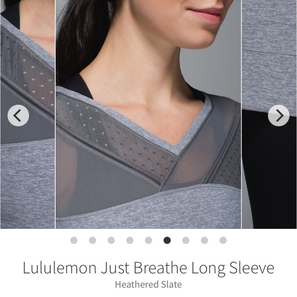 lululemon Just Breathe Long Sleeve size 4-6 - Picture 8 of 12